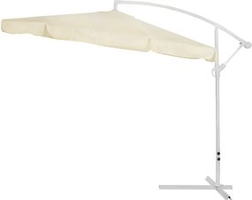 ΟΜΠΡΕΛΑ ΚΡΕΜΑΣΤΗ NOBLE Φ300x237cm. ΣΤΡΟΓΓΥΛΗ ΣΕ ΒΑΣΗ ΜΕ 4 ΠΟΔΙΑ HM6008