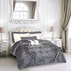 ΥΠΕΡΔΙΠΛΗ ΚΟΥΒΕΡΤΑ 220x240cm GREENWICH POLO CLUB - FLEECE 3489