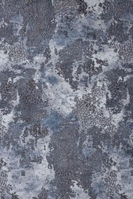 Χαλί Ostia 7015/953 Γκρι-Μπλε Colore Colori 200X200cm Round