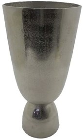 Βάζο Luxor 029029 19x19x40cm Nickel Αλουμίνιο