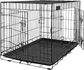Μεταλλικό κλουβί σκύλου - Crate - 122x75.5x84cm - 574225