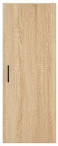 vidaXL Ντουλάπι Τοίχου Sonoma Δρυς 34,5 x 34 x 90 εκ.
