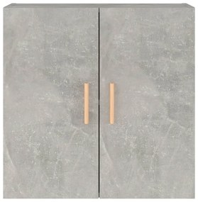 vidaXL Ντουλάπι Τοίχου Γκρι Σκυρ. 60x30x60 εκ. Επεξεργασμένο Ξύλο