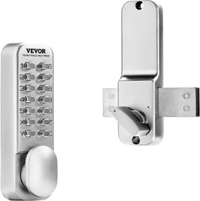 VEVOR Mechanical Keyless Entry Door Lock 14 Key Mechanical Door Lock Single-Side