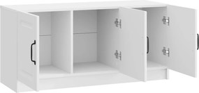 vidaXL Ντουλάπι TV Γυαλιστερό Λευκό 99 x 34,5 x 47 εκ