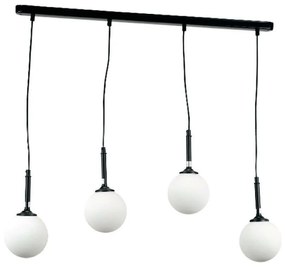 Φωτιστικό Οροφής Ράγα 4514-4 80cm 4xG9 Black Inlight