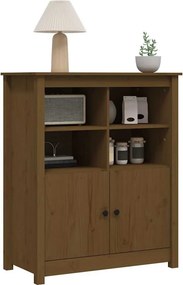 vidaXL Ντουλάπι Καφέ Μέλι 83x41,5x100 εκ. από Μασίφ Ξύλο Πεύκου