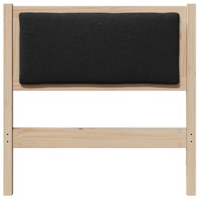 vidaXL Κεφαλάρι Άλλο Καφέ 75 cm Μασίφ ξύλο πεύκου