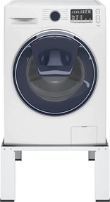 vidaXL Βάση Στήριξης Πλυντηρίου Ρούχων Λευκή