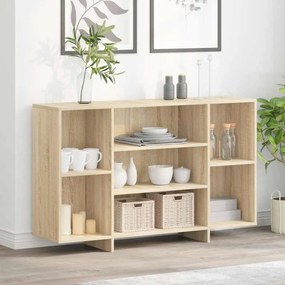 vidaXL Ντουλάπι Sonoma Δρυς 120x30x75 εκ. από Επεξεργασμένο Ξύλο