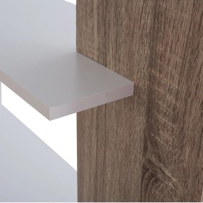 Βιβλιοθήκη Harvey 80x23x141 Λευκό