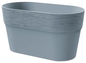 MarHome ΖΑΡΝΤΙΝΕΡΑ ΓΚΡΙ FURU ΟΒΑΛ 27.5x14.5x14.8cm 10/40ΚΙΒ  09-DFA275-443U