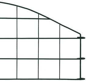 vidaXL Περίφραξη Κήπου Αψίδα Σετ Πράσινη 77,3 x 26 εκ.