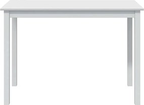 vidaXL Σετ Τραπεζαρίας 5 Τεμαχίων Λευκό