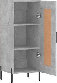 vidaXL Ντουλάπι Γκρι Σκυροδέματος 34,5x34x90 εκ. Επεξεργασμένο Ξύλο