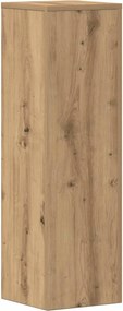 vidaXL Βάσεις Φυτών 2 τεμ. Αρτισιανή Δρυς 25x25x80 εκ. Επεξ. Ξύλο