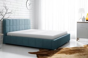 Επενδυμένο κρεβάτι Leon-Galazio-160 x 200