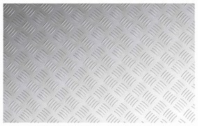 vidaXL Σκαλοπάτι Ορθογώνιος 2 pcs Ασημί 80 x 50 cm Αλουμίνιο