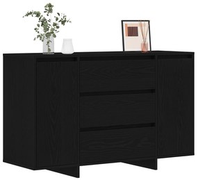 vidaXL Σαπούνι Μαύρη Δρυς 120x41x75 εκ. Επεξεργασμένο Ξύλο