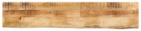 vidaXL Επιφάνεια Τραπεζιού 140x20x3,8 εκ. Live Edge Μασίφ Ξύλο Μάνγκο