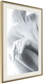 Αφίσα - Natural Sensuality - 30x45 - Χρυσό - Με πασπαρτού