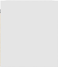 vidaXL Κομοδίνο Επιτοίχιο Λευκά 38x34x40 εκ.