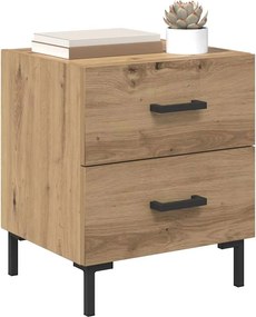 vidaXL Κομοδίνο 2 τμχ. Artisan Oak 40 x 35 x 47,5 εκ