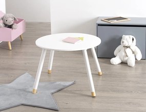 Παιδικό Τραπέζι Douceur Λευκό 60x60x43.5cm
