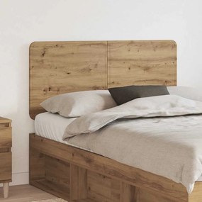 vidaXL Κεφαλάρι με κεφαλάρι Artisan Oak 120 cm Επεξεργασμένο ξύλο