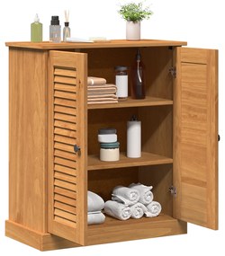 vidaXL Ντουλάπι Μπάνιου καφέ μελί 68 x 34 x 80 εκ Μασίφ ξύλο πεύκου