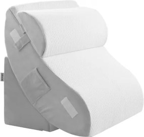 VEVOR Orthopedic Bed Wedge Pillow 4 Pcs Adjustable for Back Leg Neck GERD Sleep