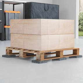 vidaXL Ρολός Γρανουλάρου Καουτσούκ Μαύρο 2000 x 12 x 0,3 εκ Λάστιχο