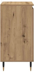 vidaXL Πλαϊνό γραφείο 2 pcs Artisan Oak 40 x 35 x 70 εκ.