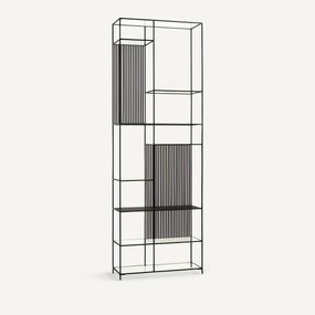 Βιβλιοθήκη από μέταλλο και γυαλί, Rectiligne