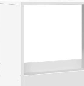 vidaXL Βιβλιοθήκη Λευκή 100x33x175 εκ. από Επεξεργασμένο Ξύλο