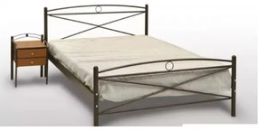 Delch Κρεβάτι Χίος Διπλο Μεταλλικό 160x200cm HouseSMetal-furniture293