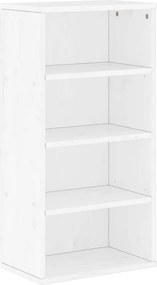 vidaXL Βοηθητικό Ντουλάπι ODDA Λευκό 40x24x79εκ. από Μασίφ Ξύλο Πεύκου