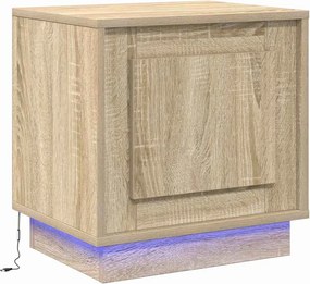 vidaXL Κομοδίνο 2 τμχ. Δρύς Sonoma 44 x 34,5 x 45 εκ