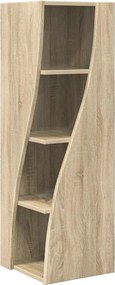vidaXL Γωνιακό Ντουλάπι 32x32x102εκ Επεξεργασμένο Ξύλο Δρύς Sonoma