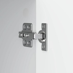vidaXL Πλαϊνό γραφείο Λευκό 89 x 34,5 x 82 εκ. Επεξεργασμένο Ξύλο