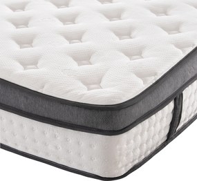 ΣΤΡΩΜΑ ΔΙΠΛΟ SILENTIUM HM749.04 POCKET SPRINGS--ΛΕΥΚΟ 140x200x30Υεκ.