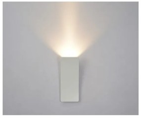 Απλίκα Φωτιστικό Τοίχου LED 6W W8,5 CM Αλουμίνιο Luma Lighting 123-01453-17-white Λευκό