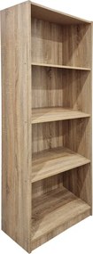Βιβλιοθήκη Kendy pakoworld sonoma 60x30x167εκ