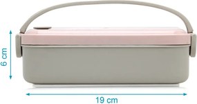 Φαγητοδοχείο 550ml (19x11x6) Kiokids Lovely Bunny 3531