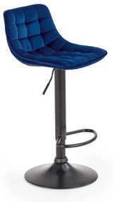 60-20833 H95 bar stool, color: dark blue DIOMMI V-CH-H/95-GRANATOWY, 1 Τεμάχιο