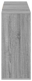 vidaXL Ντουλάπι Γκρι Sonoma 120x30x75 εκ. από Επεξεργ. Ξύλο