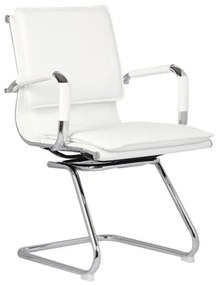 Καρέκλα Υποδοχής BF3600V White EO244.1 54x59x95 cm Σετ 2τμχ