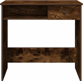vidaXL Γραφείο Καπνιστή Δρυς 80 x 40 x 75 εκ. από Επεξεργασμένο Ξύλο
