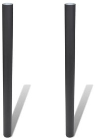 vidaXL Αυτοκόλλητο Τοίχου Μαυροπίνακας 2 Ρολά 0,6 x 3 μ. με Κιμωλίες