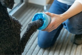 Καθαριστής Ποδιών για Σκύλους Trixie Μπλε S-M